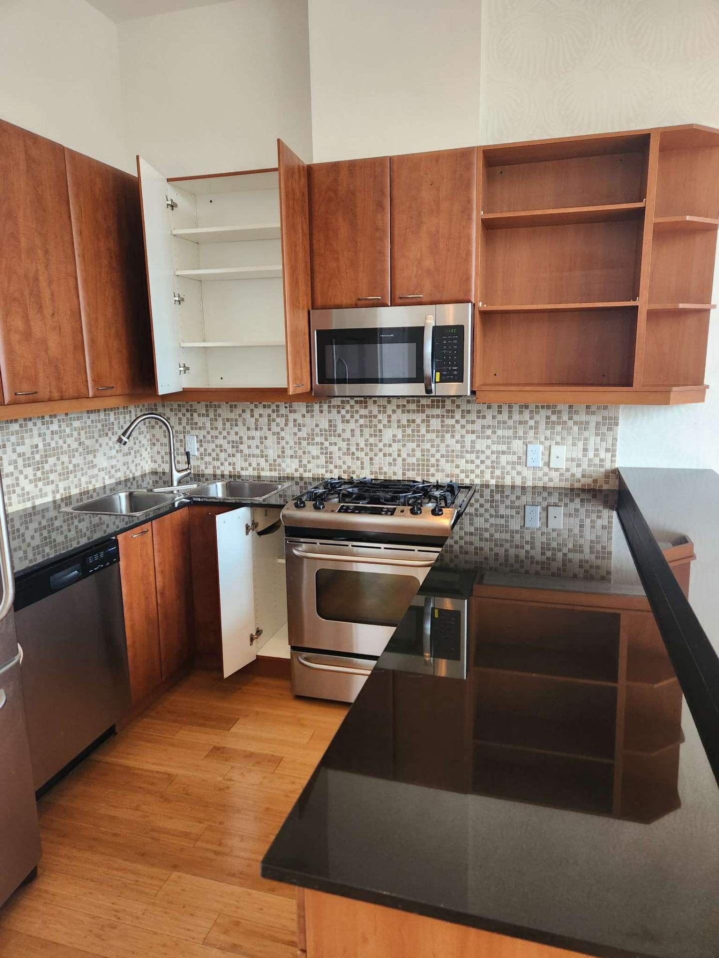 Kitchen ready for a professional deep clean